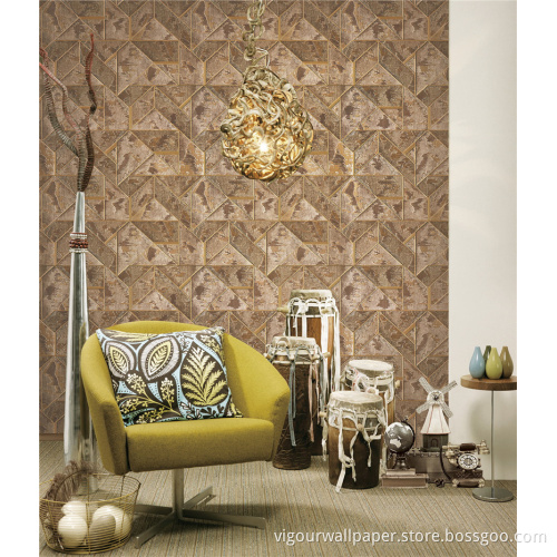 Modern simple light extravagant TV background wallpaper